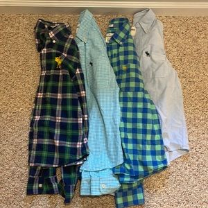 Boys’ Abercrombie button up shirt bundle